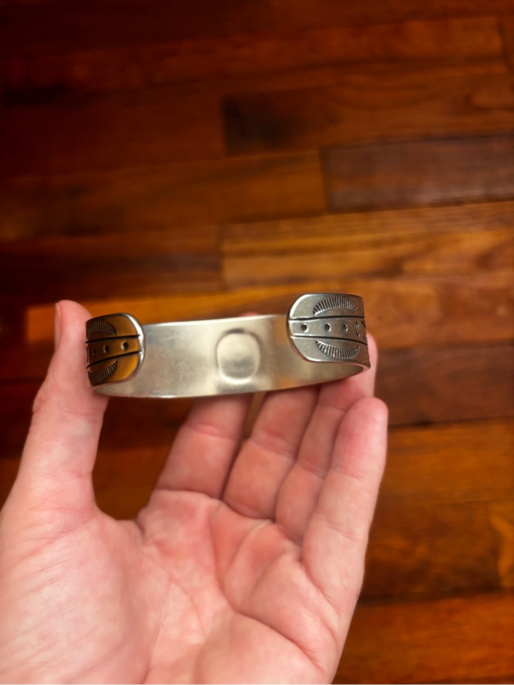 Women’s Silver Turquoise Bracelet - Picture 3 of 7
